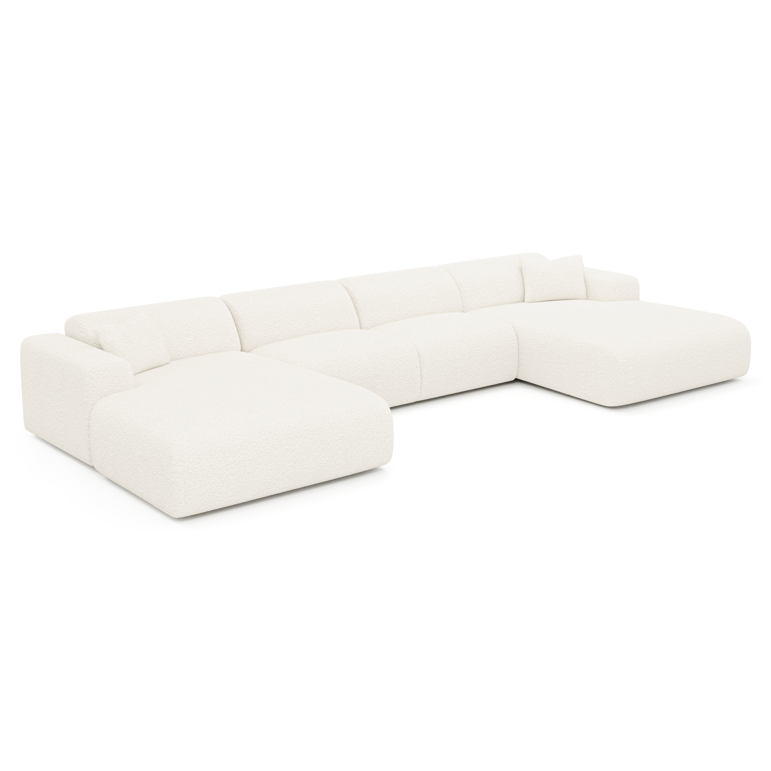 Sia Home Myra Canapé Panoramique Symétrique Crème