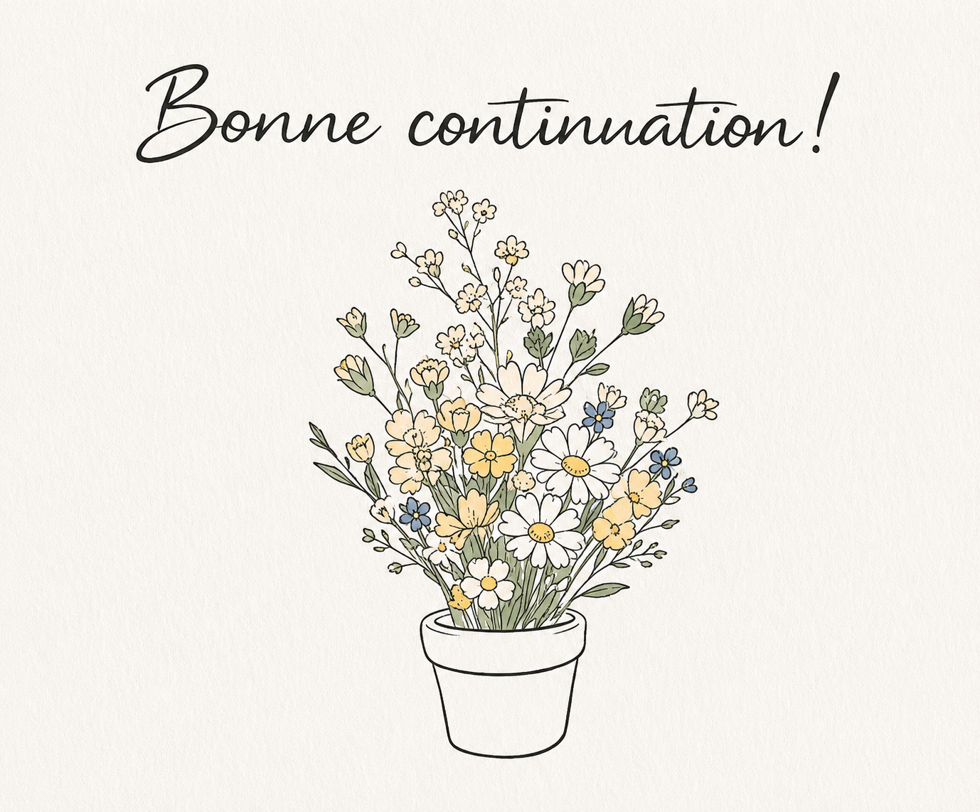 Ateliers Ouchamp Cadeaux Carte de voeux Fête des mères 15x10 cm