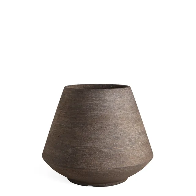 Sia Home Zen cache-pot conique marron foncé 46 cm