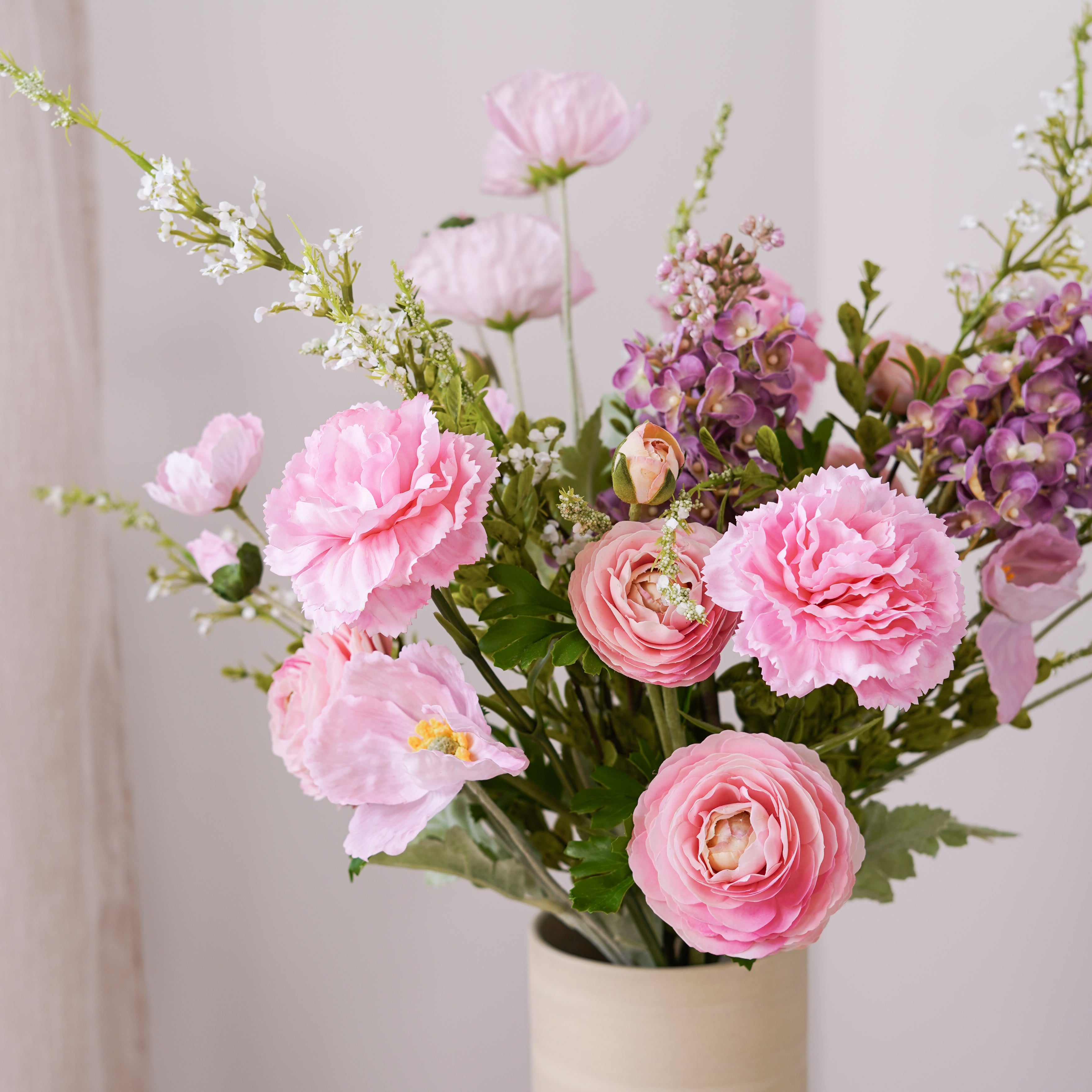 Flowrette Salomé bouquet fleurs artificielles romantique