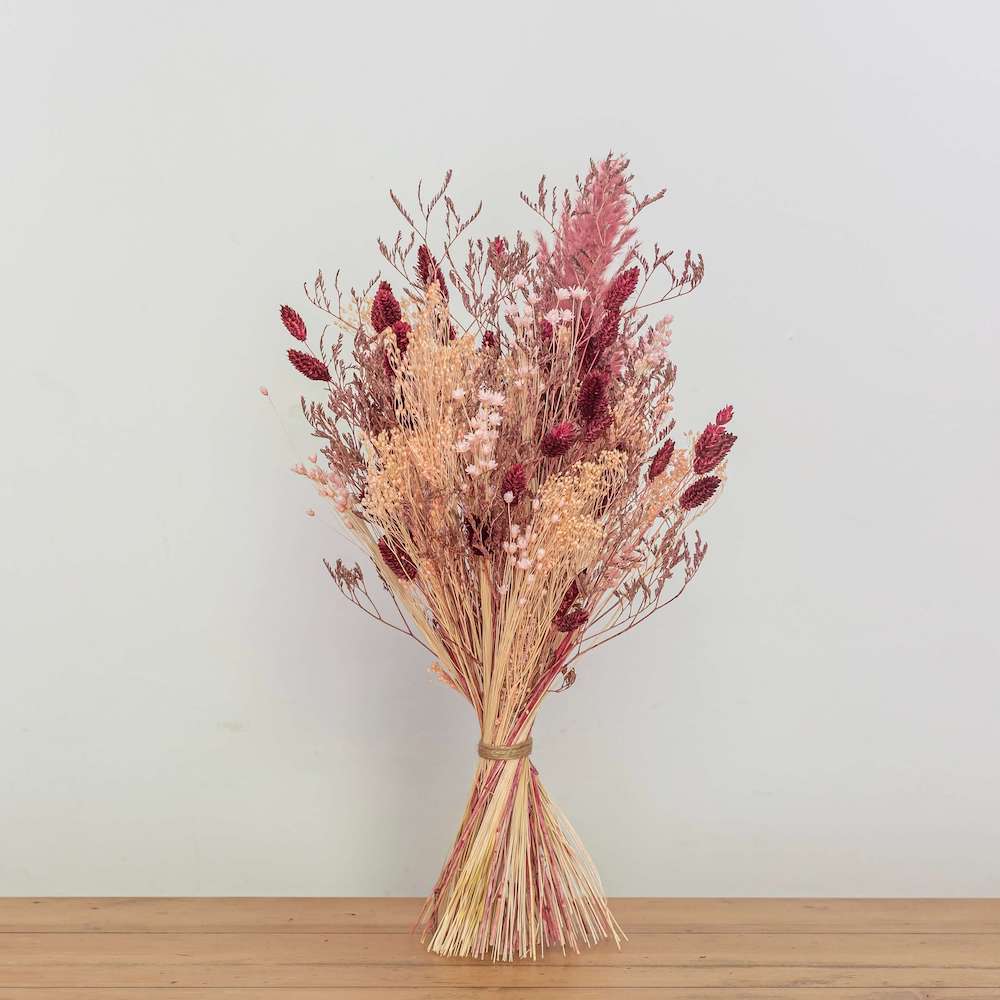 Flowrette Loisirs créatifs Kit bouquet diy fleurs séchées violet