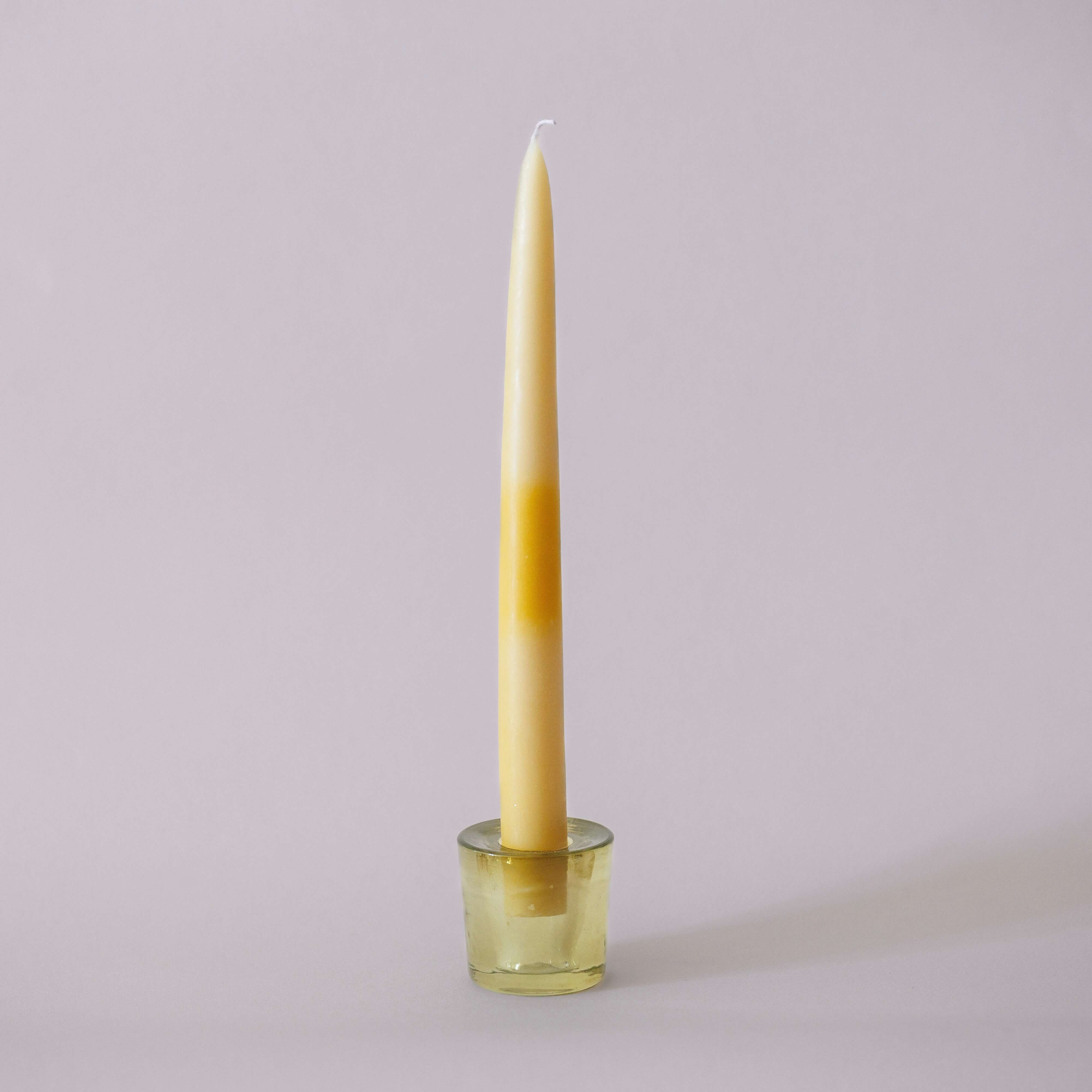 Flowrette Shanti grand bougeoir verre vert recyclé