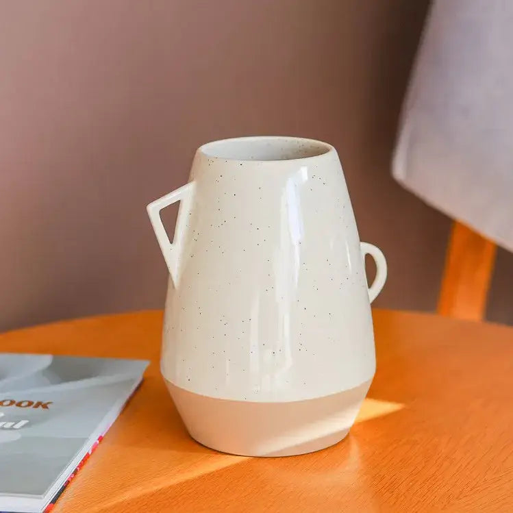 Flowrette Vases Vase Fusion vase céramique artisanal asymétrique