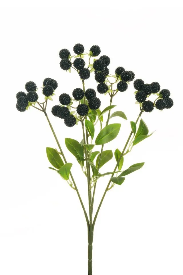 Feuillazur Rungis Blackberry fleur noire 46 cm