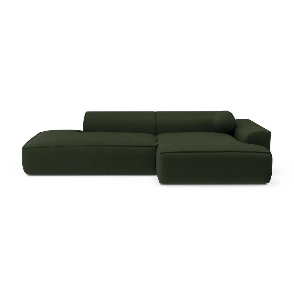 Sia Home Ania Canapé Angle Droit 260 cm Vert Olive