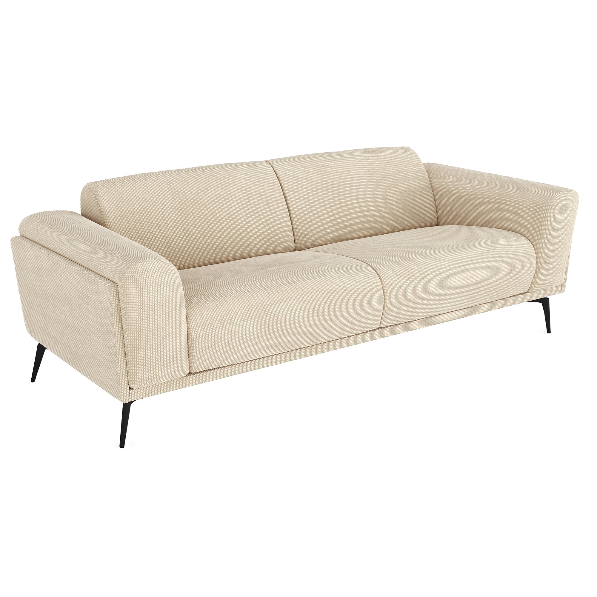 Sia Home Swann Canapé panoramique beige 5 places