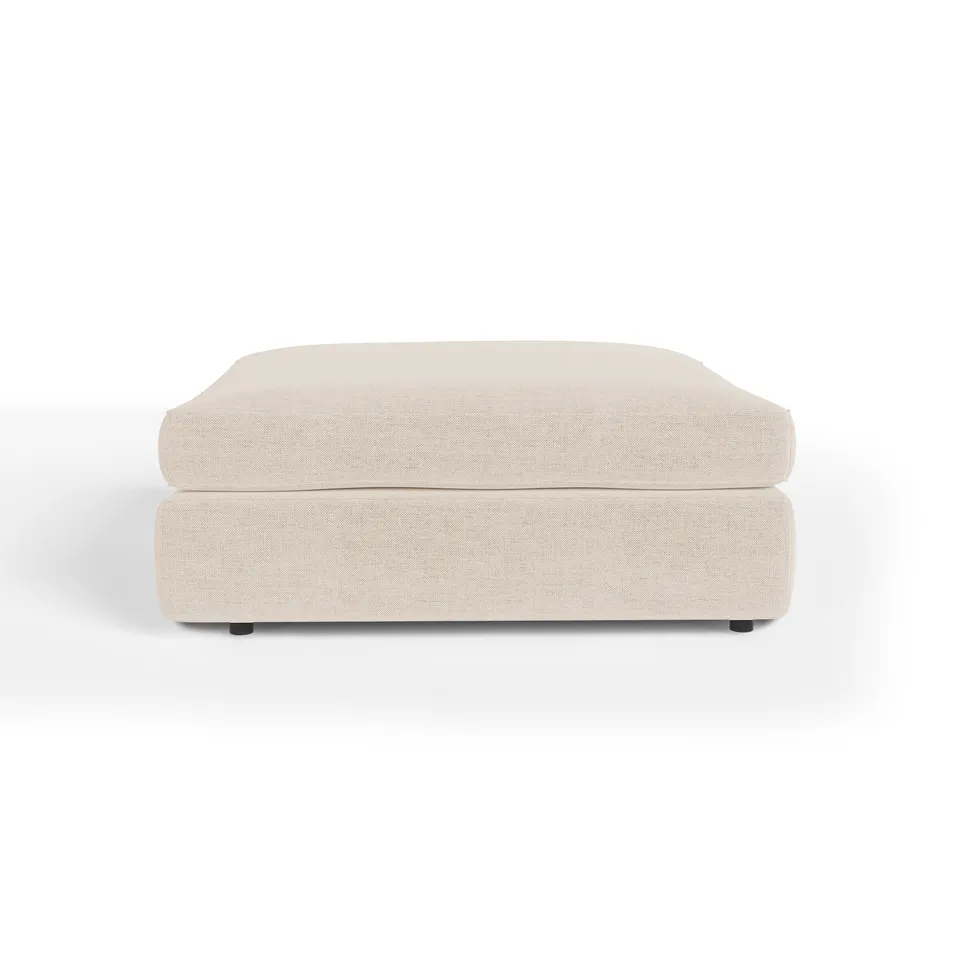 Sia Home Nest pouf beige assise modulable tissu