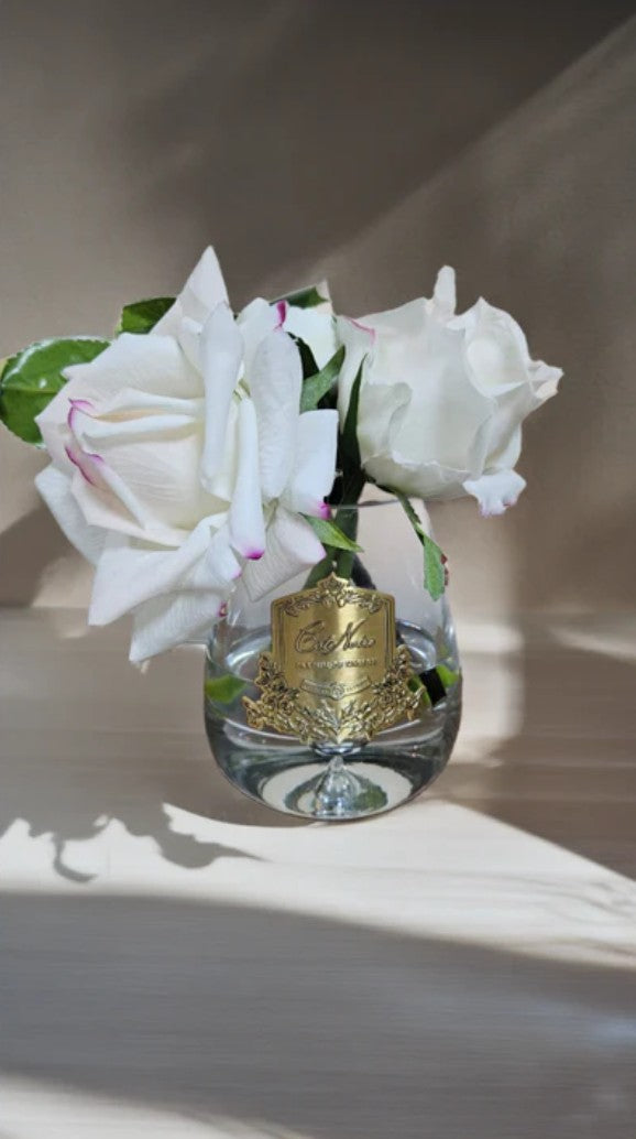 Côte Noire Tea Rose TR88 rose Pink Blush vase