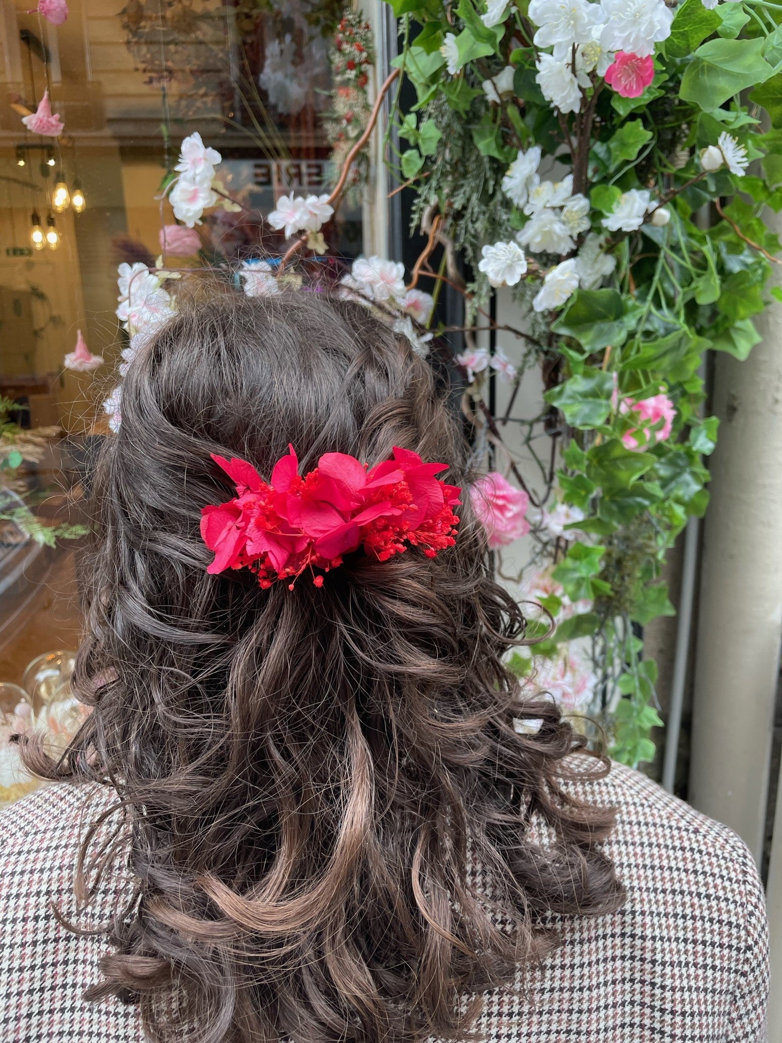Ateliers Ouchamp Peignes Rue Milton peigne fleurs stabilisées 10 cm