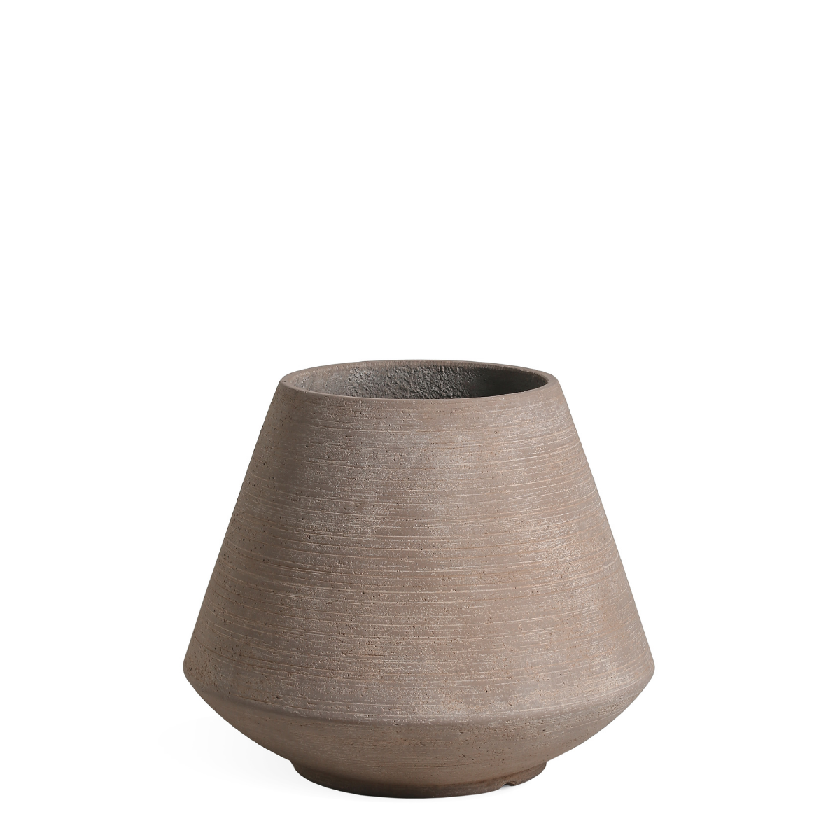 Sia Home Zen cache-pot conique marron foncé 46 cm