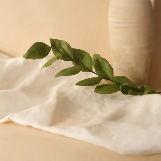 Flowrette Fleurs en papier Ruscus vert fleur tige x1 durable