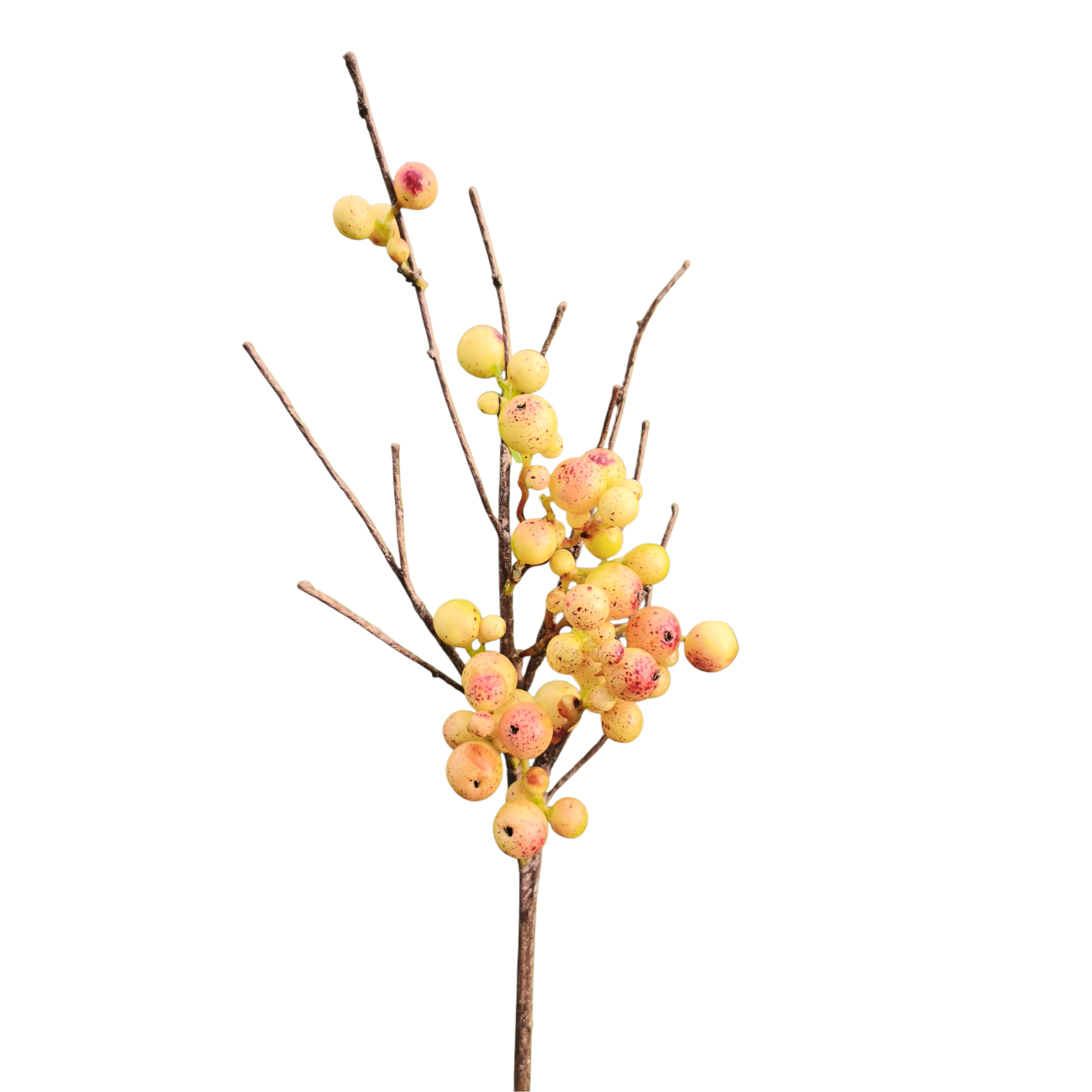 Sia Home Branches artificielles Baies sauvages 45 cm jaune
