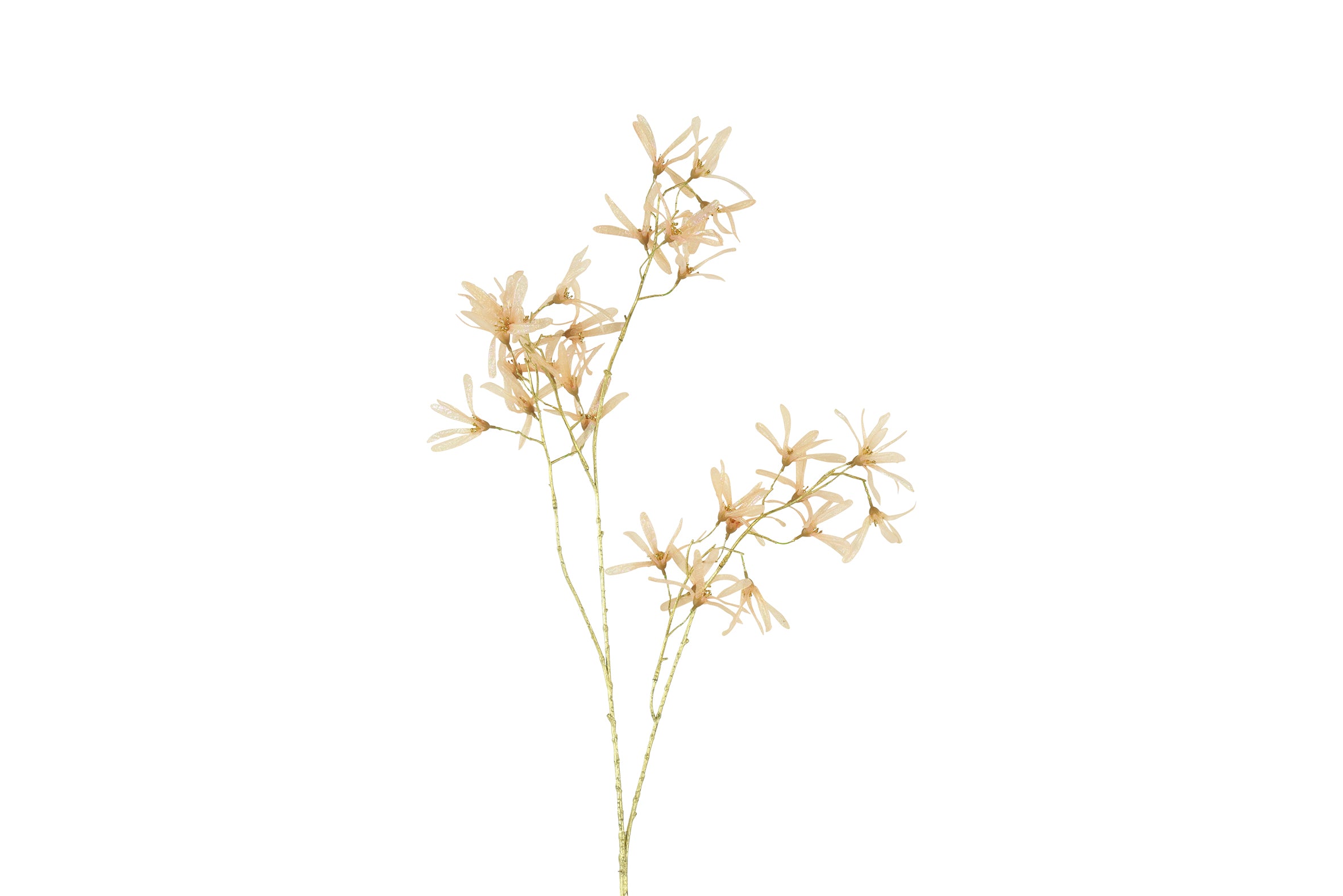 Feuillazur Rungis Fleur forsythia artificielle blanc 105 cm