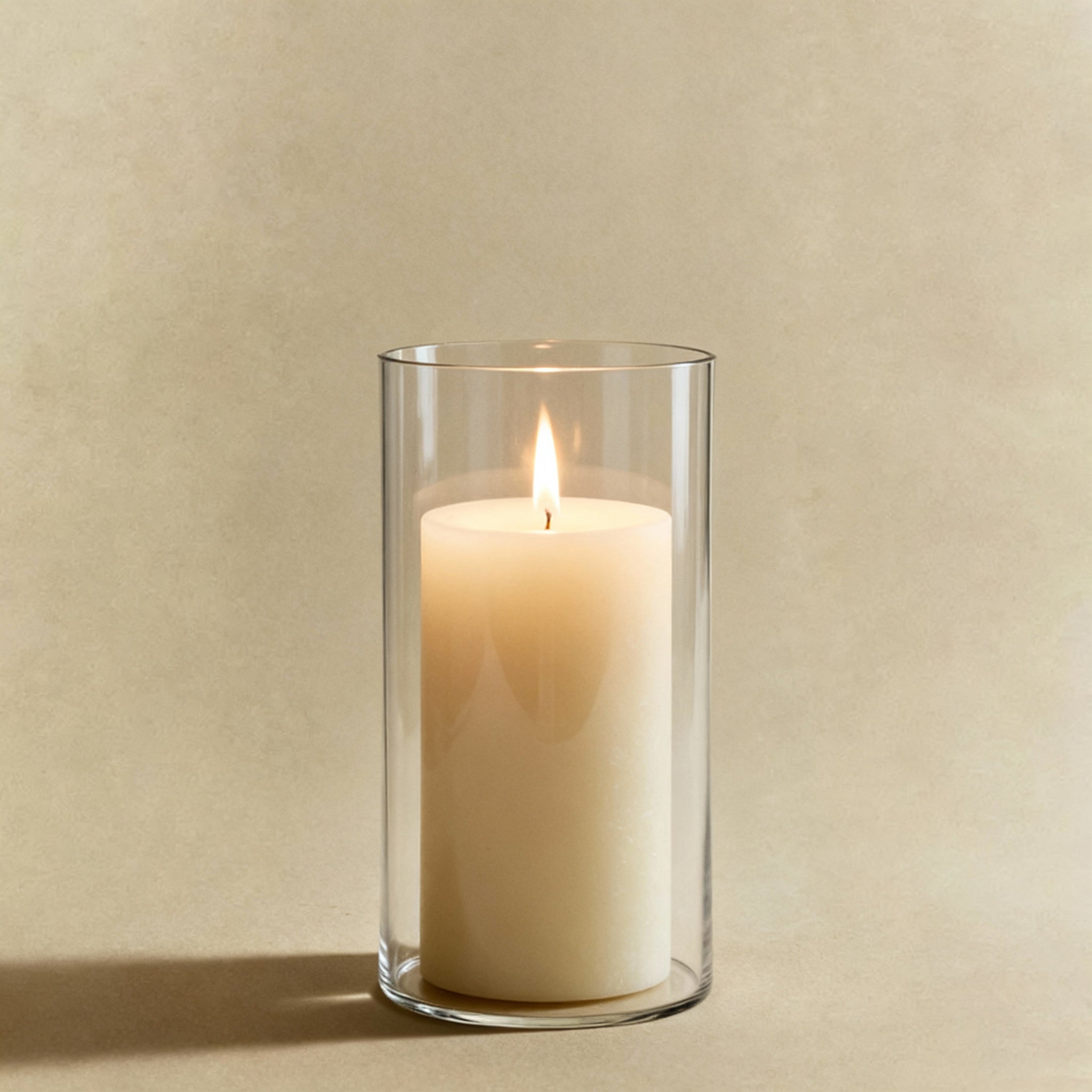 Sia Home Halo photophore verre transparent 16 cm