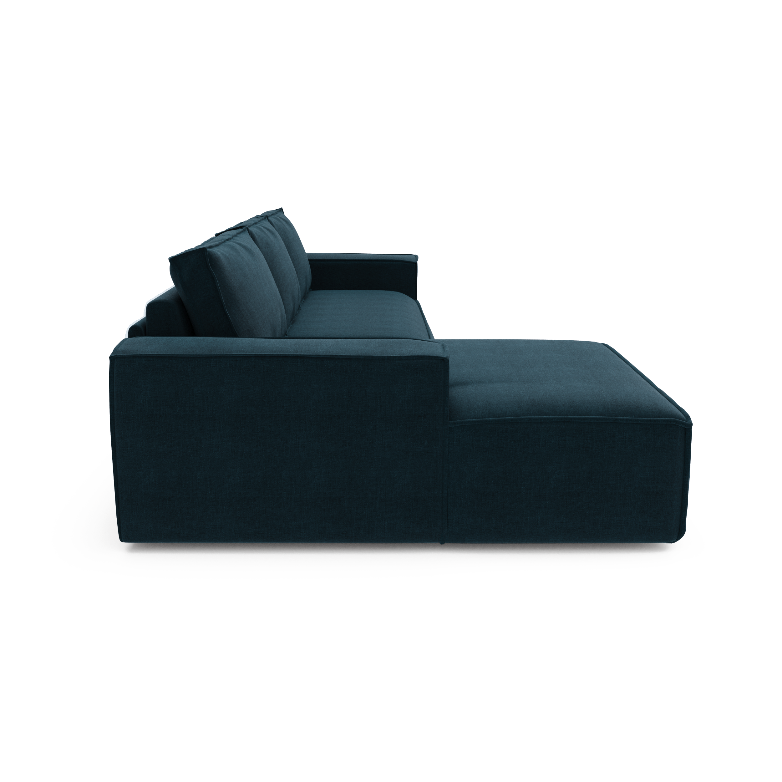 Sia Home Joan canapé convertible angle gauche bleu paon