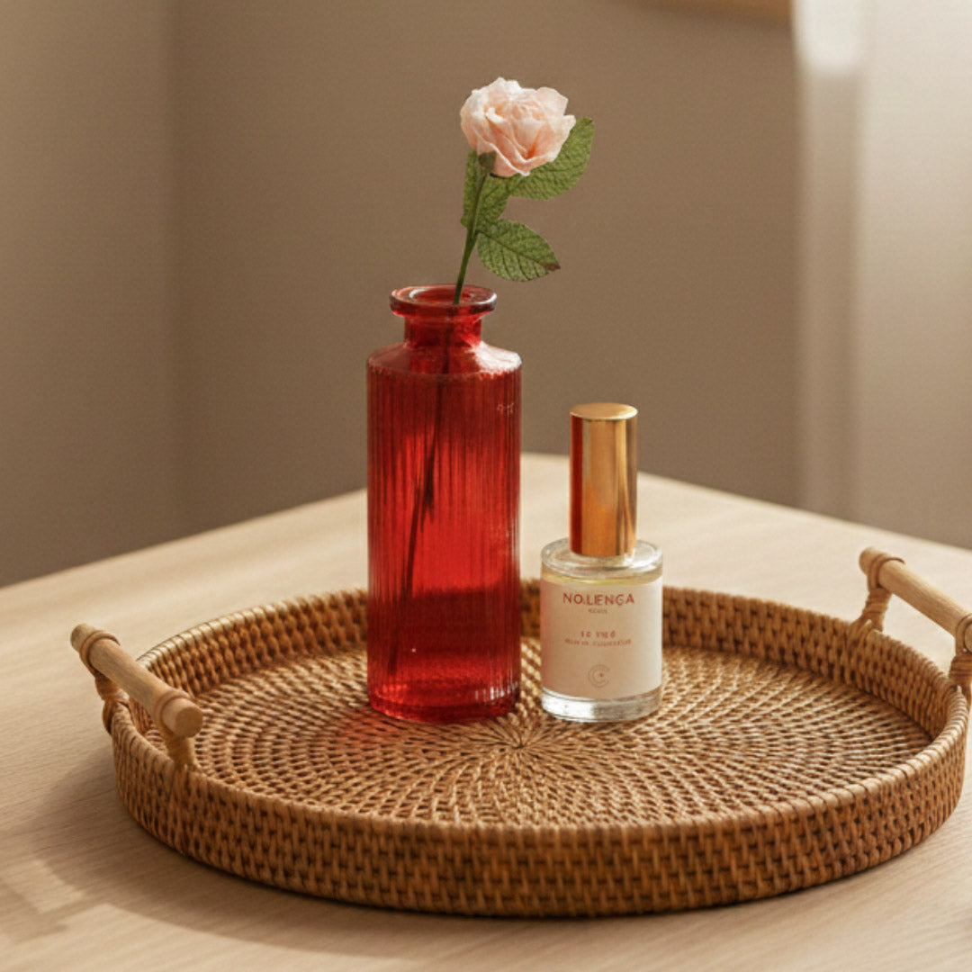 Flowrette Le Thé duo parfumé fleur papier + parfum 30 ml
