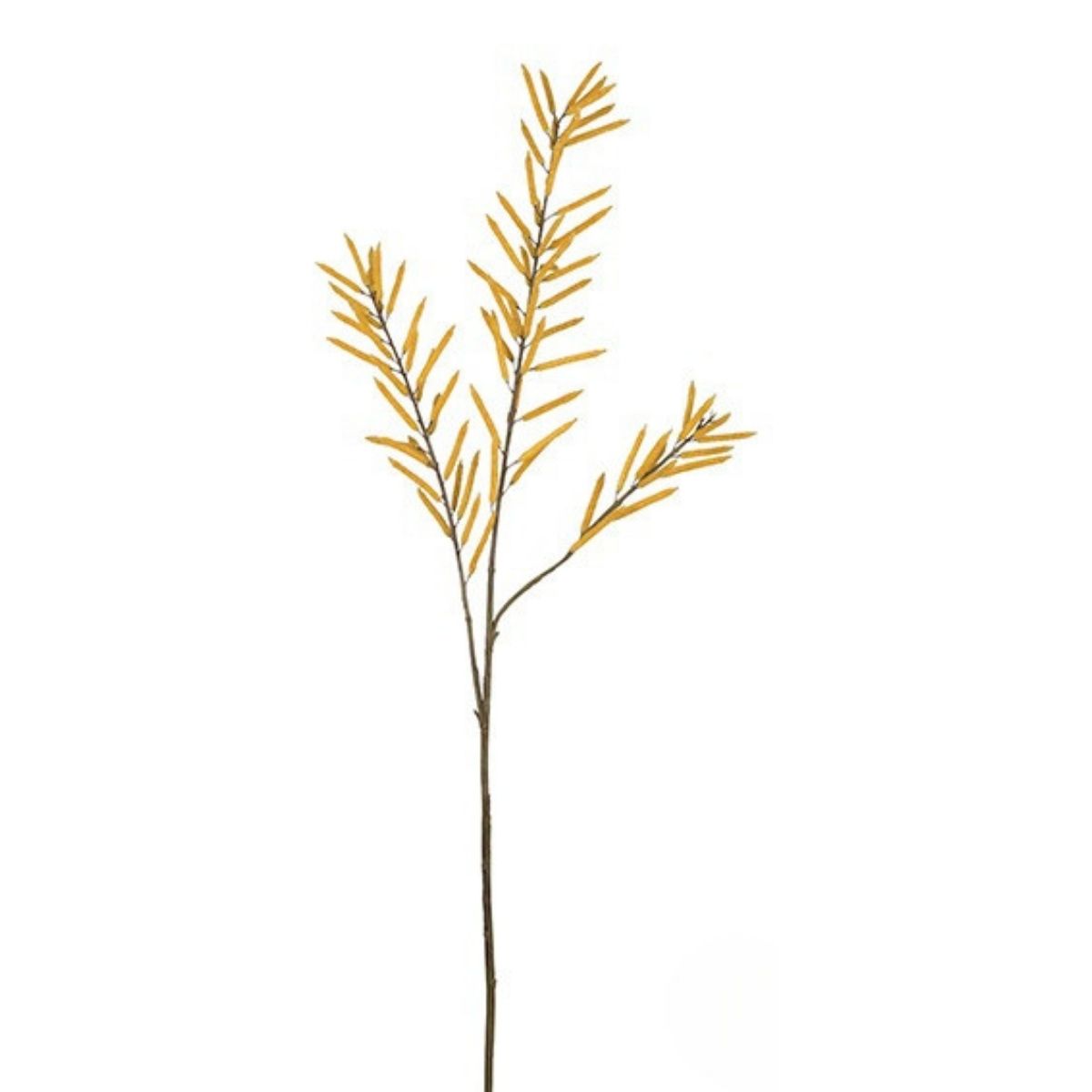 Sia Home Feuillage d'Haricots 114 cm tige artificielle marron