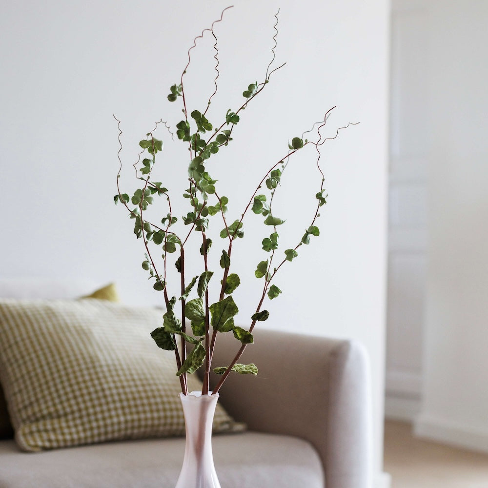 Flowrette Fleurs en papier Liane fleur papier verte x1 retombante