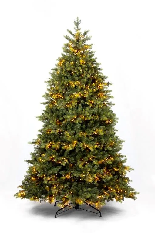 Feuillazur Rungis Sapin Louvre sapin LED blanc chaud 180cm