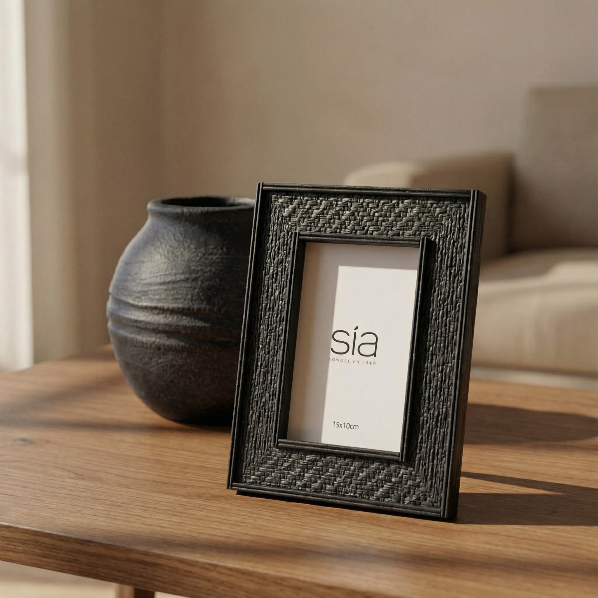 Sia Home Cadre Canopy pin noir 10x15 cadre photo
