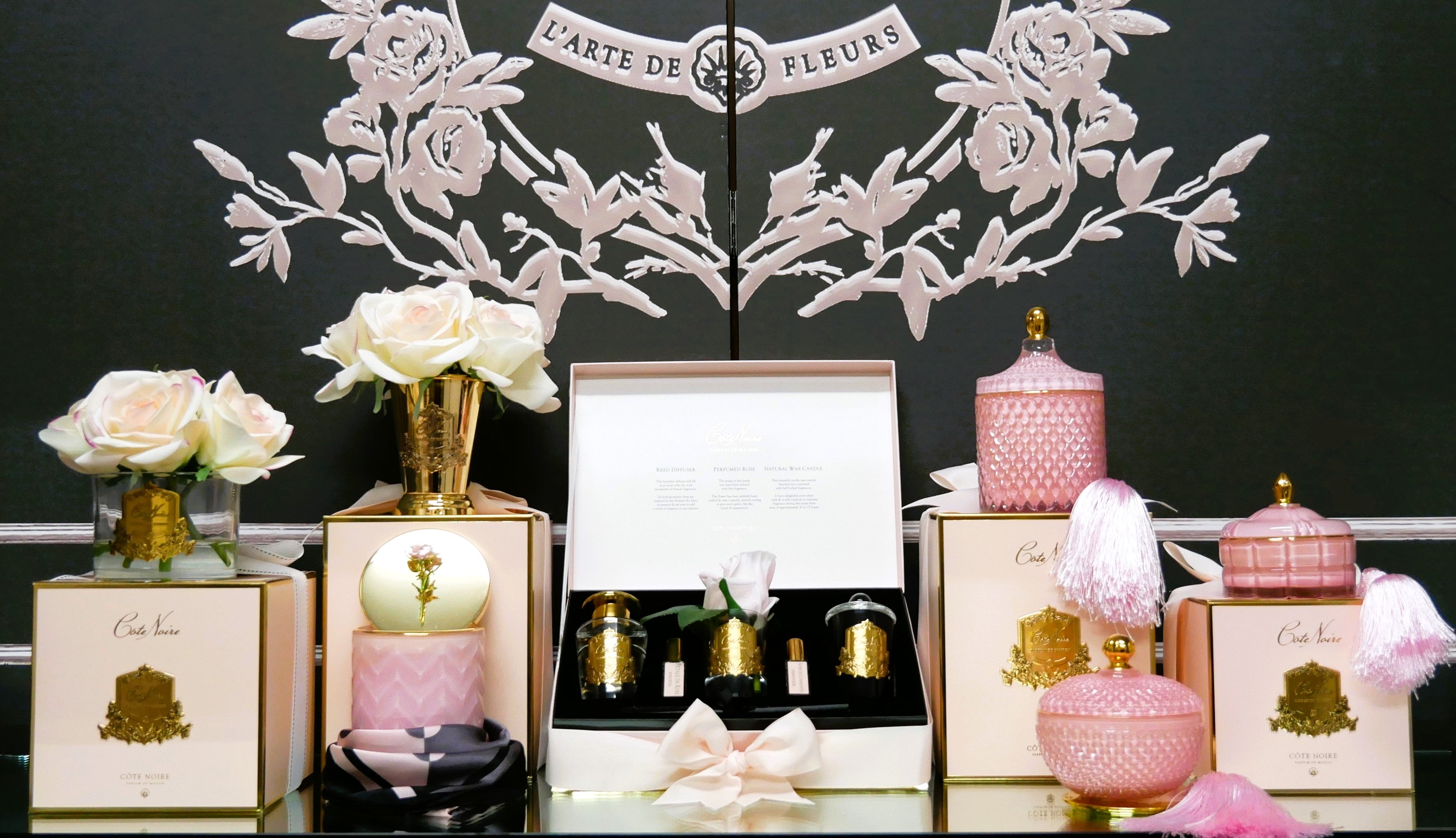 Côte Noire Gift Packs GP02 coffret Charente Rose