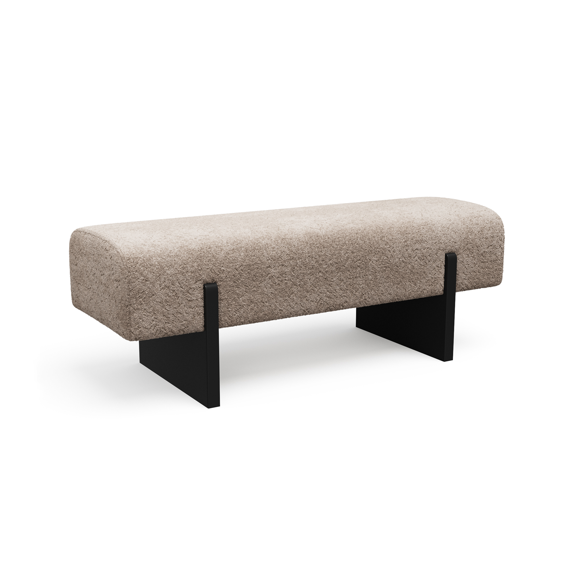 Sia Home Vog banc bouclette crème design