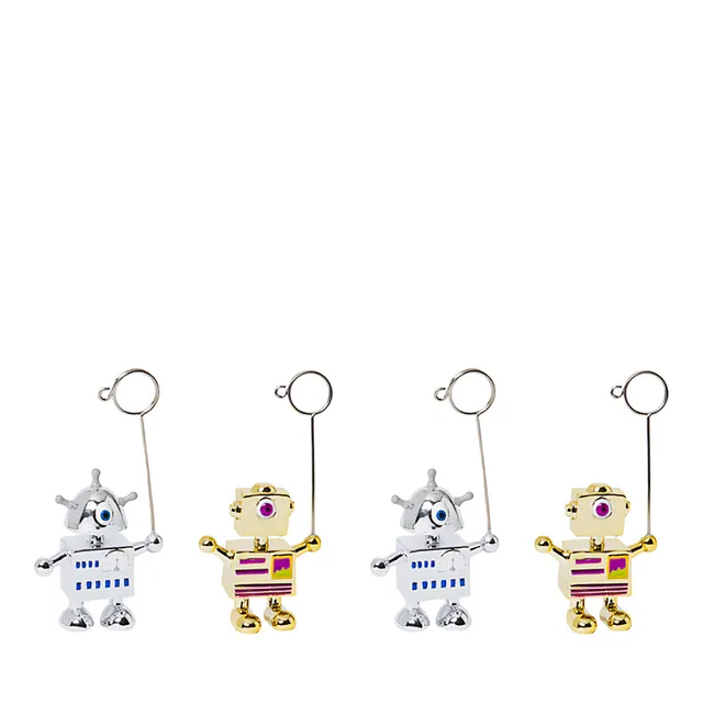 Sia Figurines Robots Pop porte-cartes 7 cm doré