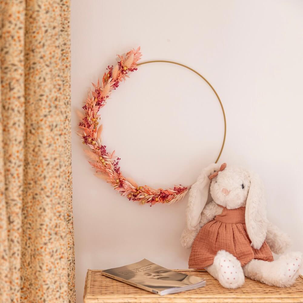 Flowrette Loisirs créatifs Kit DIY Couronne Similan 30 cm