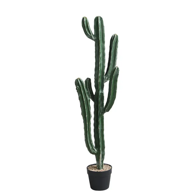 Sia Home Cereus 105 cm cactus artificiel en pot vert