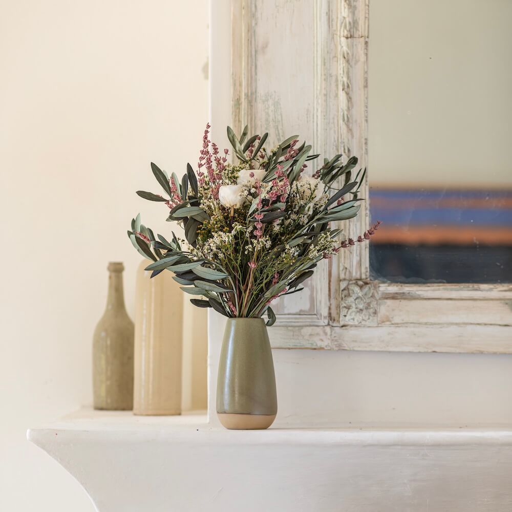 Flowrette Fleurs séchées bouquet Montorgeuil stabilisé parfumé