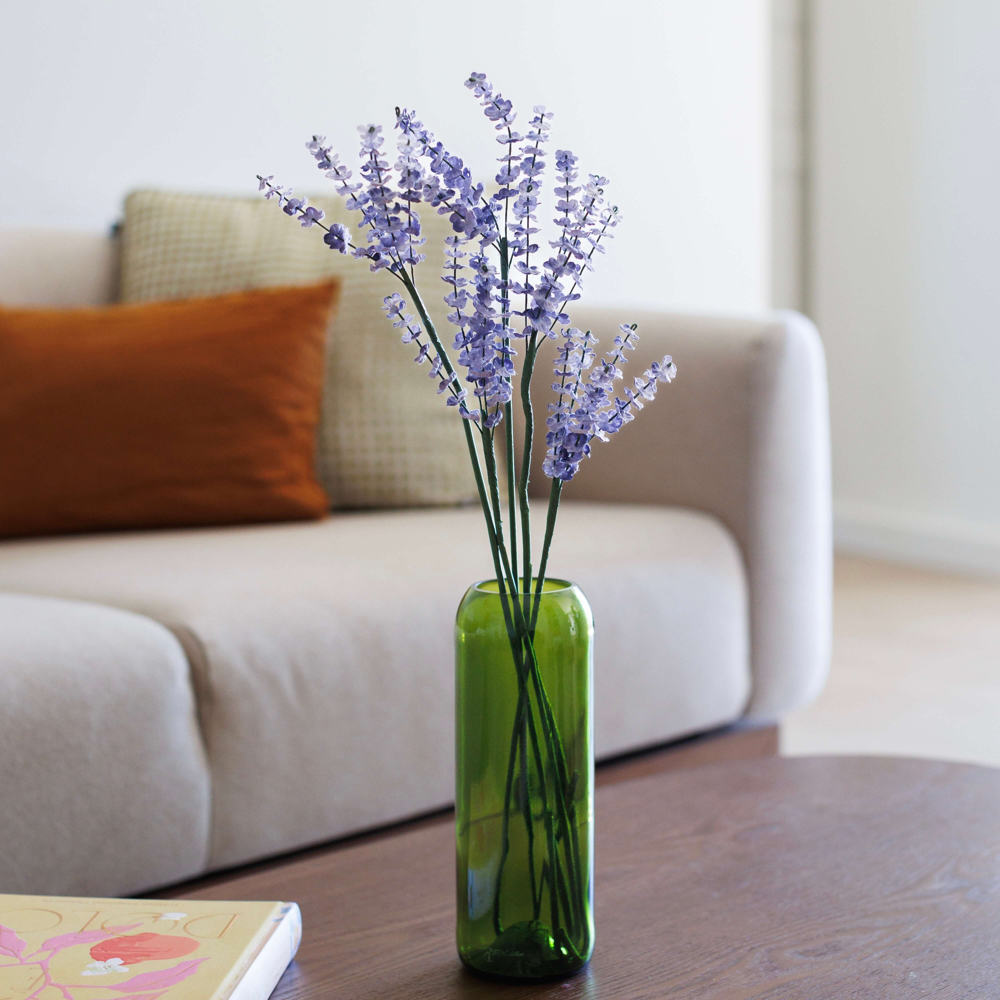 Flowrette Fleurs en papier Brins astilbe violet fleur papier x1 violet