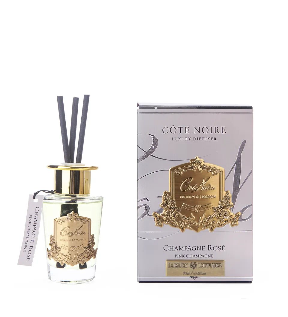 Côte Noire Diffusers Pink Champagne diffuseur 150 ml doré