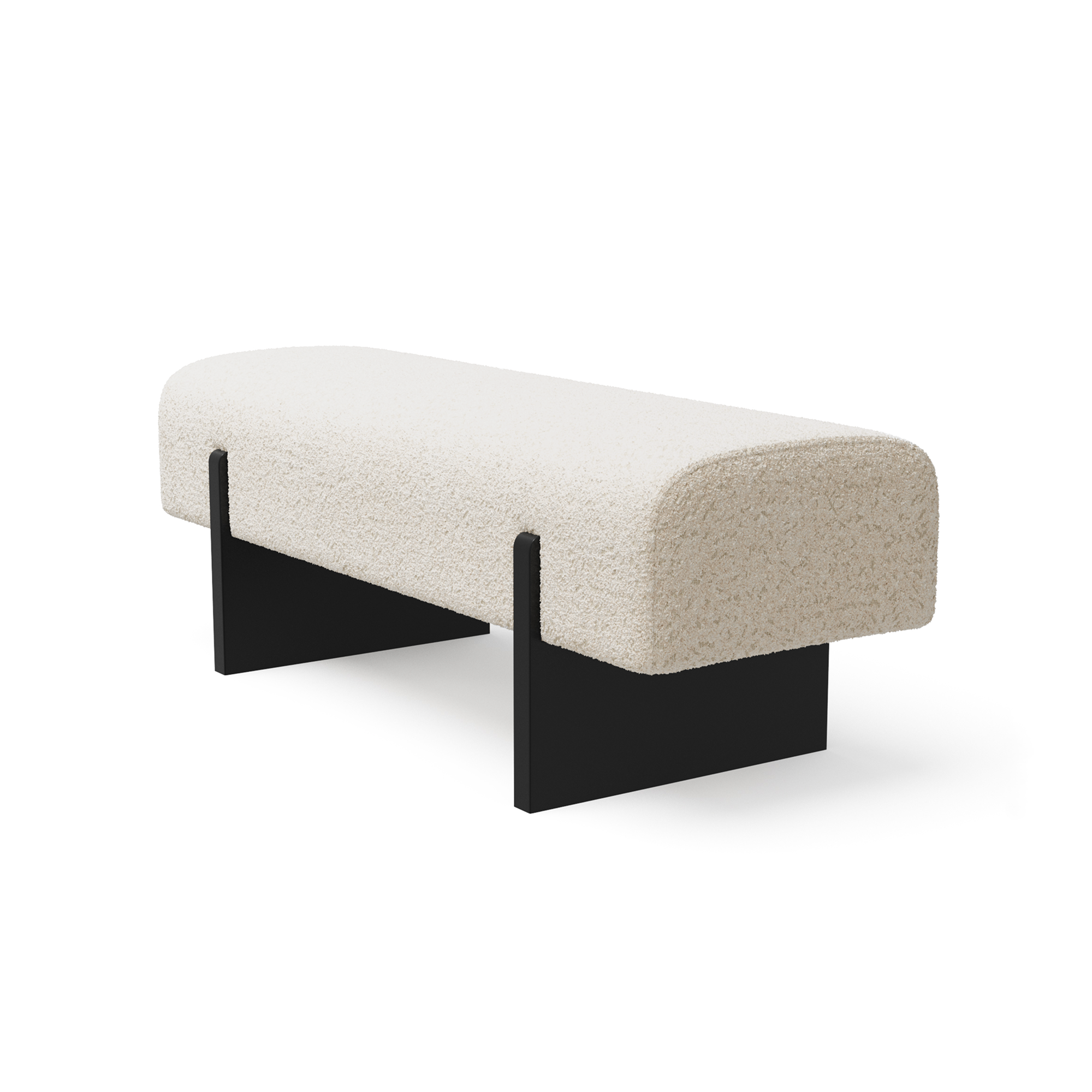 Sia Home Vog banc bouclette crème design