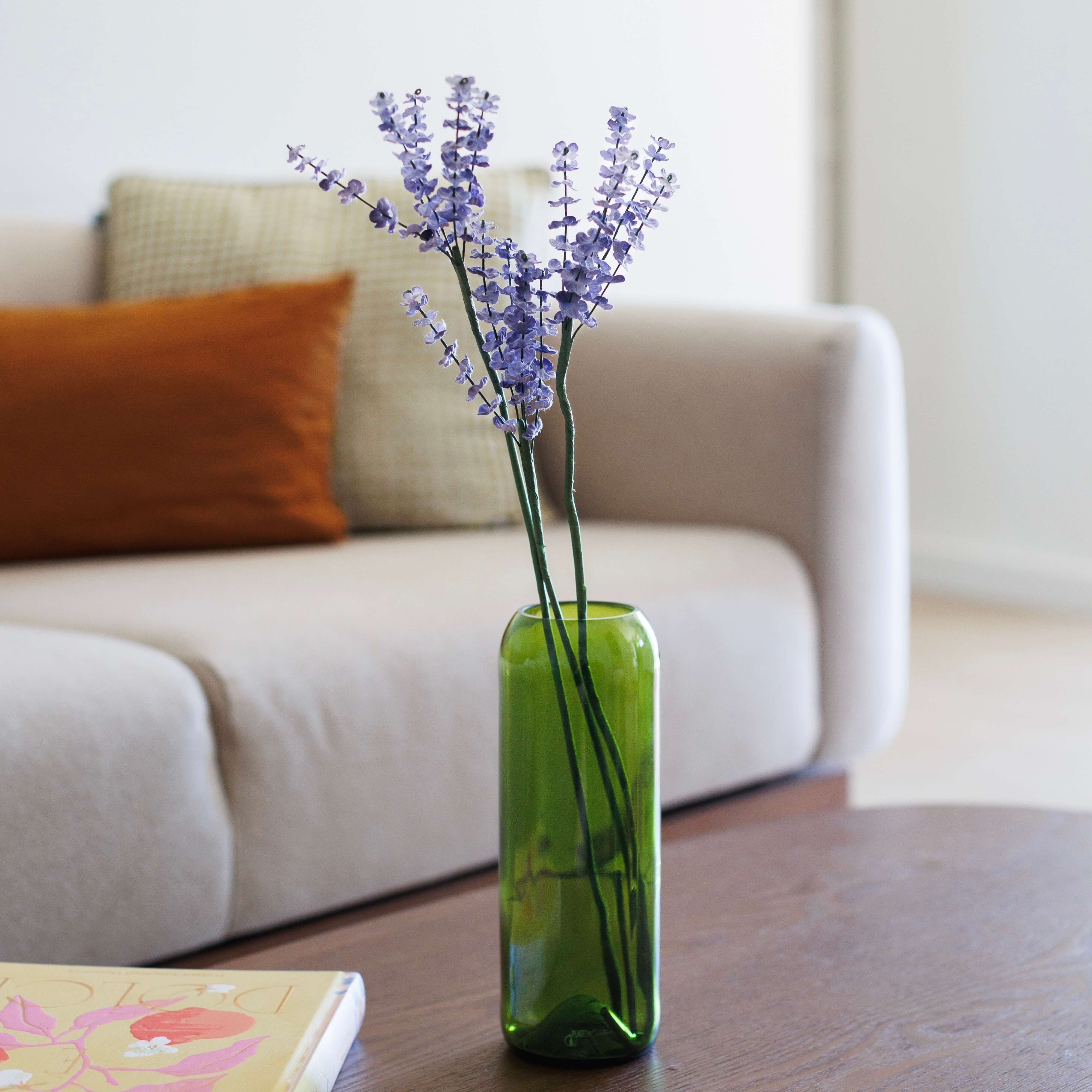 Flowrette Fleurs en papier Brins astilbe violet fleur papier x1 violet