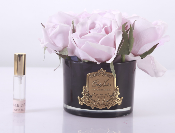 Côte Noire 5 Roses bouquet GMRB66 rose French Pink noir