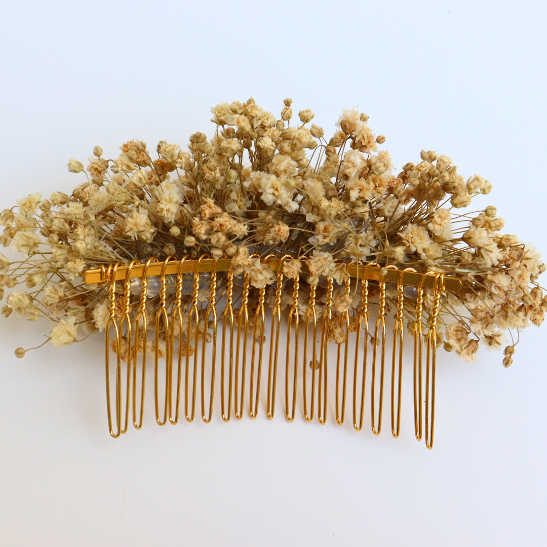Ateliers Ouchamp Peignes Belleville peigne Crème 15 cm gypsophile