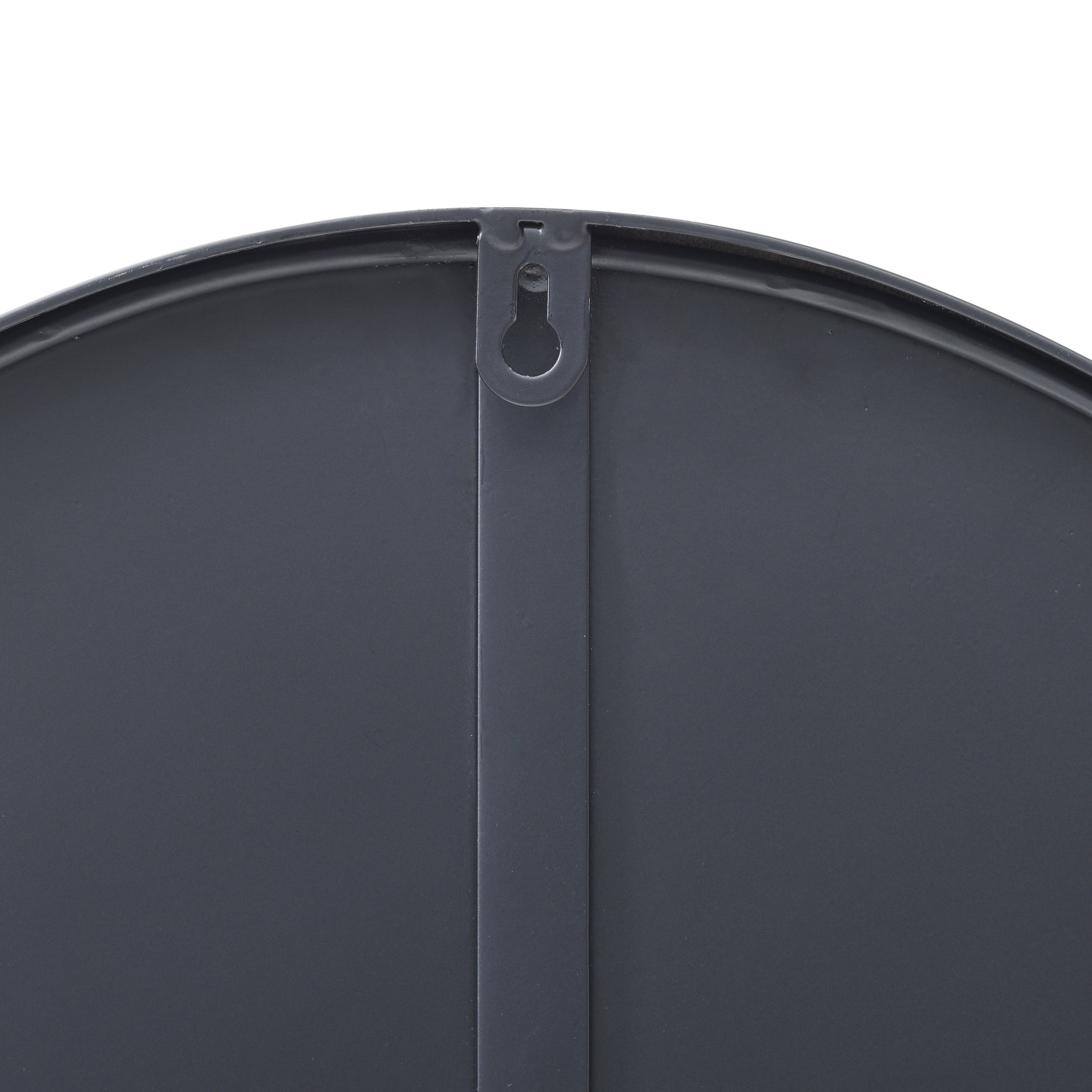 Sia Home Miroirs Organique miroir noir mat 70x50 cm