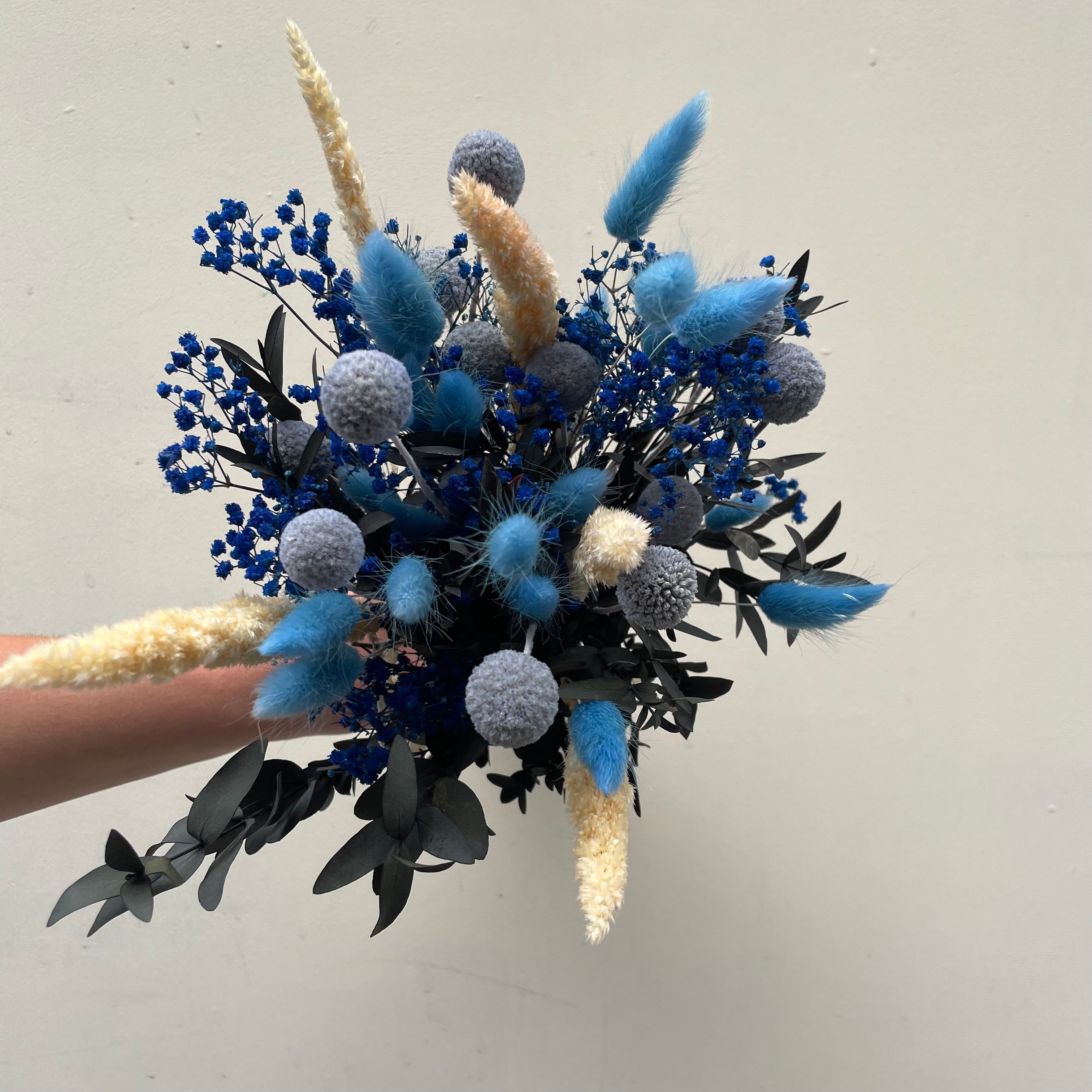 Ateliers Ouchamp Bouquets Belles Feuilles bouquet rose taille M 23 cm