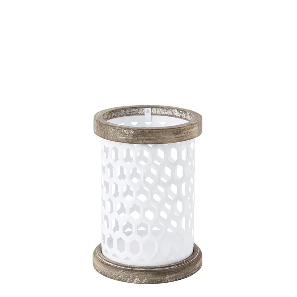 Sia Photophores Homy petit format blanc 20 cm
