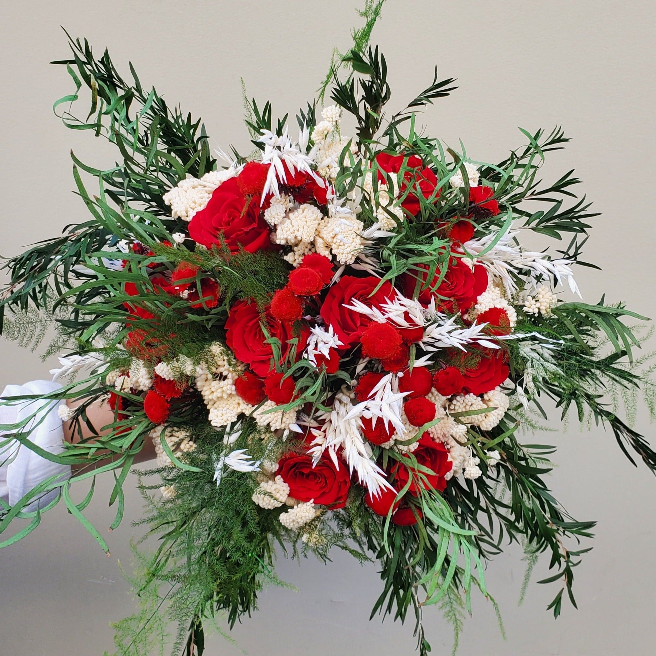 Ateliers Ouchamp Bouquets Rue Madame bouquet 9 roses 40 cm