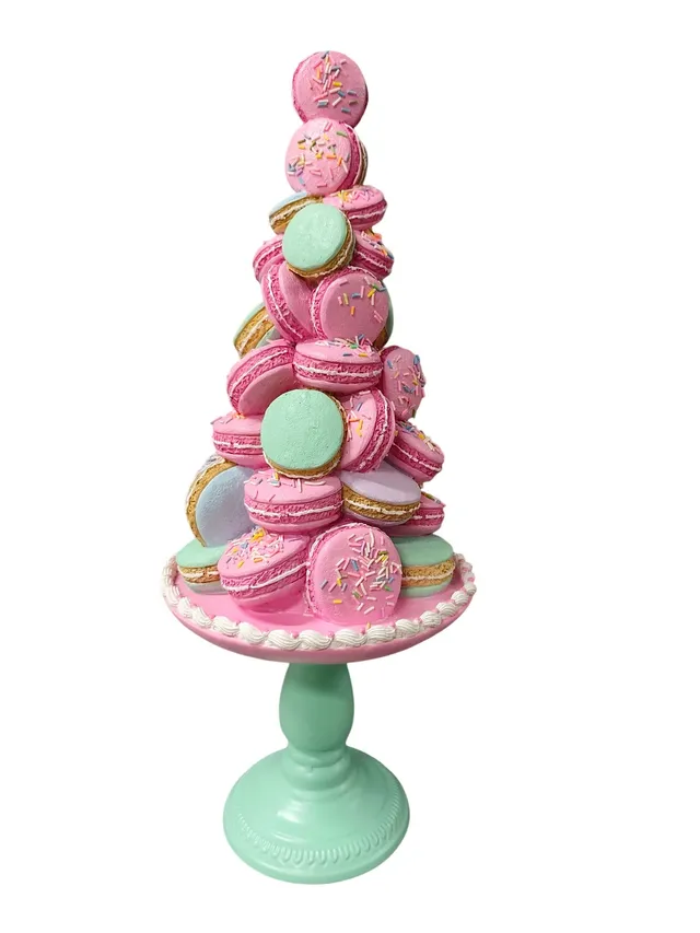 Feuillazur Rungis Produits de saison Plateau gourmand macarons déco Noël 57cm