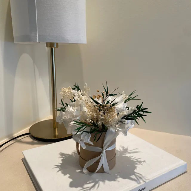 Ateliers Ouchamp Villa Aublet boîte fleurie eucalyptus 8 cm