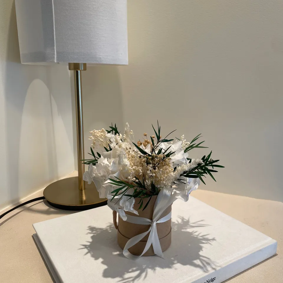 Ateliers Ouchamp Villa Aublet boîte fleurie eucalyptus 8 cm