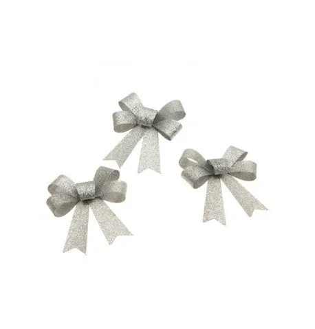 Feuillazur Rungis Nœuds Lot 3 nœuds or brillant déco Noël