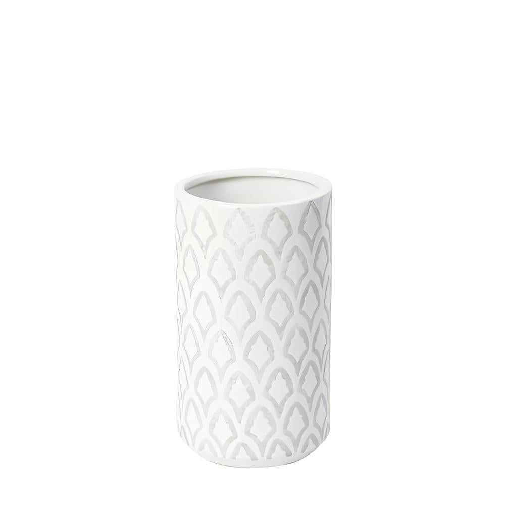 Sia Home Vases Unicorn Petit Format vase blanc grès 24 cm