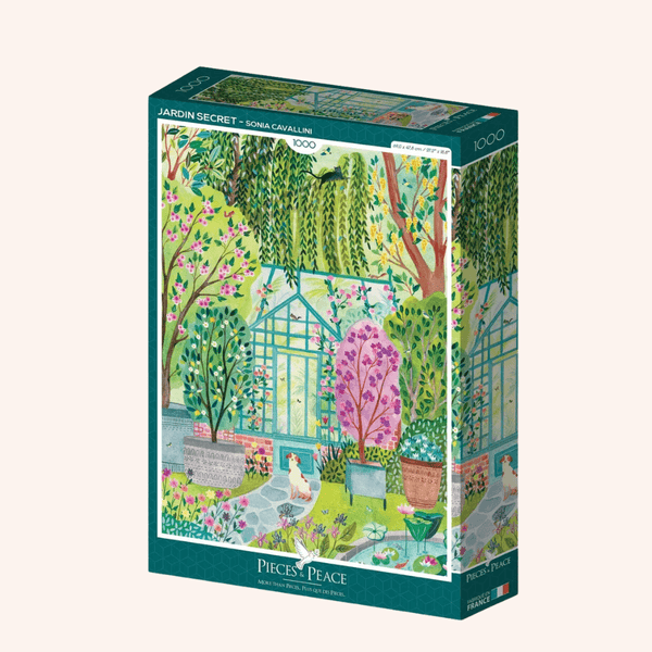 Flowrette Secret Garden puzzle 1000 pièces floral