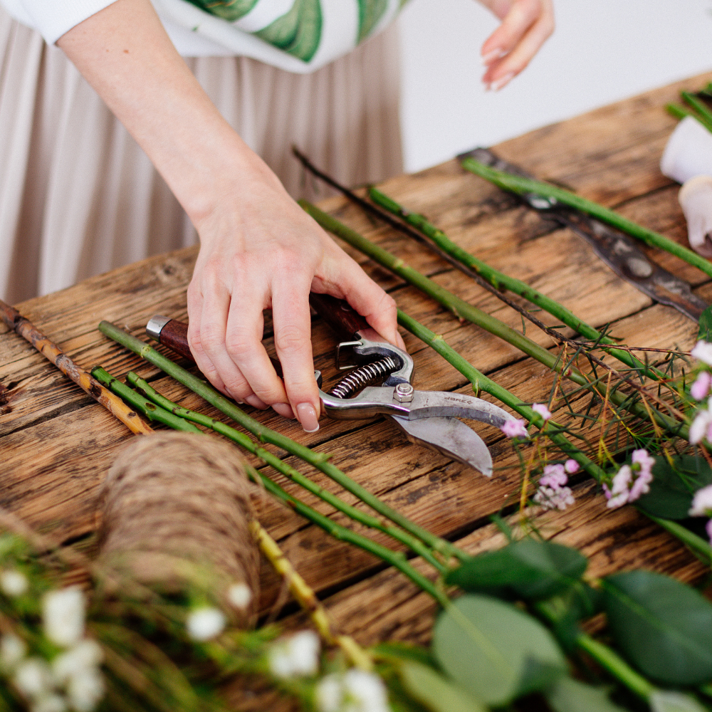 Flowrette Atelier Pop-Up Strasbourg herbier fleurs séchées