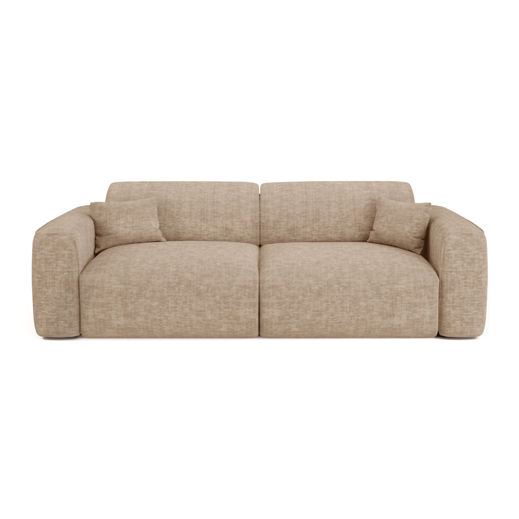 Sia Home Yuma canapé convertible 4 places beige