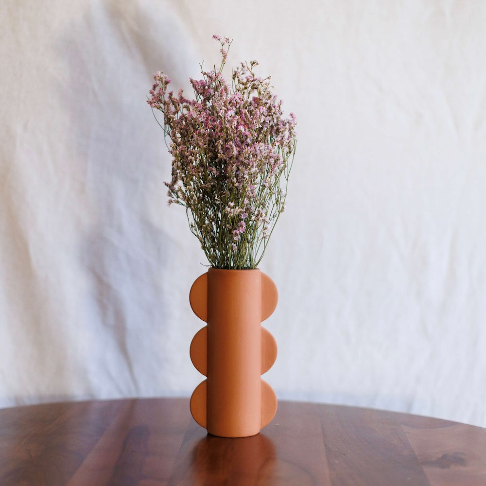 Flowrette Limonium rose botte fleurs séchées x1