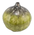 Feuillazur Rungis vase rond vert 23x24cm verre